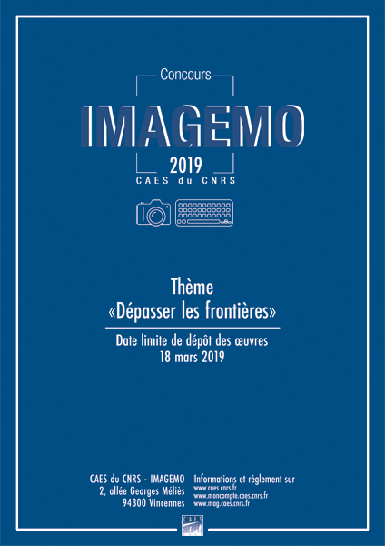 Affiche concours IMAGEMO 2019 CAES du CNRS